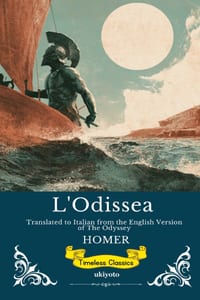 L'Odissea Italian Version of The Odyssey cover
