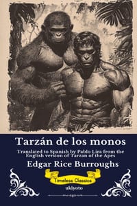 Tarzán de los monos Spanish Version of Tarzan of the Apes cover