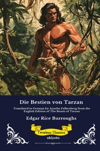 Die Bestien von Tarzan German Edition of The Beasts of Tarzan cover