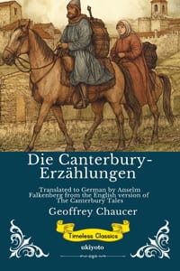 Die Canterbury-Erzählungen German Version of The Canterbury Tales cover