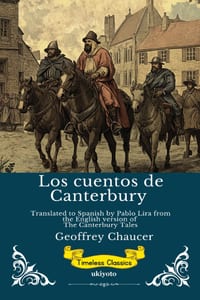 Los cuentos de Canterbury Spanish Version of The Canterbury Tales cover