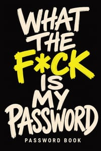 Password Book: Effortless Password Organization for Seniors, User-Friendly Large Print Book with Alphabetical Tabs cover