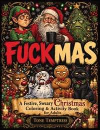 Fuckmas: A Festive, Sweary Christmas Coloring & Activity Book for Adults cover