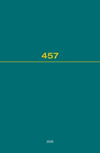 Recueil Des Cours, Collected Courses, Tome 457 cover