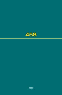 Recueil Des Cours, Collected Courses, Tome 458 cover