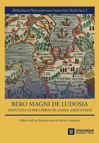Bero Magni de Ludosia: Disputata super libros De anima Aristotelis cover