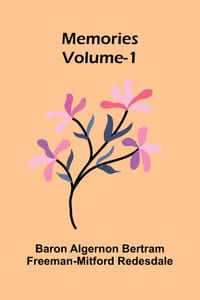 Memories (volume 1) cover