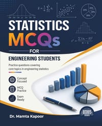 Statistics MCQs for Engineering Students: Practice questions covering core topics in engineering statistics (English Edition) cover