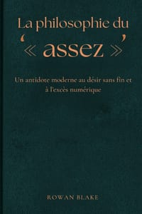 La philosophie du assez: Un antidote moderne au désir sans fin et à l'excès numérique cover