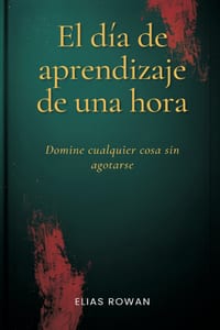 El d�a de aprendizaje de una hora: Domine cualquier cosa sin agotarse cover