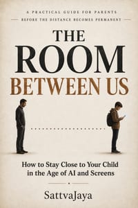 The Room Between Us- HOW to Stay Close to Your Child In the Age Of AI and Screens cover