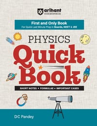Physics Quick Book First and Only Book for Boards, NEET & JEE English Medium cover