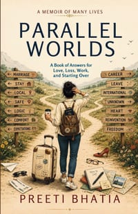 Parallel Worlds: A Book of Answers for Love, Loss, Work, and Starting Over cover
