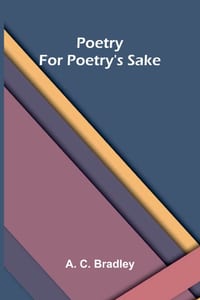 Poetry for Poetry's Sake cover