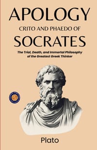 Apology, Crito, and Phaedo of Socrates cover