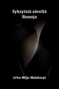Syksyisiä säveliä: Runoja cover