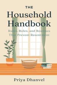 The Household Handbook: Rules, Roles, and Routines That Prevent Resentment cover