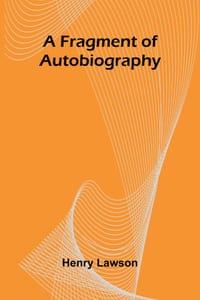 A Fragment of Autobiography cover