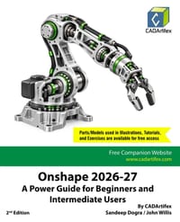 Onshape 2026-27: A Power Guide for Beginners and Intermediate Users cover