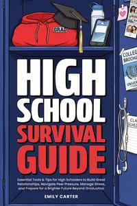 High School Survival Guide: Essential Tools & Tips for High Schoolers to Build Great Relationships, Navigate Peer Pressure, Manage Stress, and Prepare cover