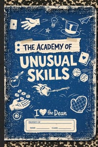 The Academy of Unusual Skills: A Funny, Illustrated Guide to Weird Tricks, Party Skills, and Highly Unusual Talents cover