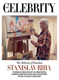 Stanislav Riha: Stanislav Riha on Art as Obsession, Surreal Abstraction, and the Sacred Ritual of Daily Creation cover