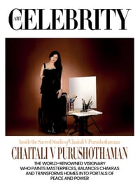Chaitali V Purushothaman: The world-renowned visionary, who paints masterpieces, balances chakras and transforms homes into portals of peace and power cover