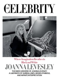 Joanna Levesley: The Inked Universe of Joanna Levesley: A Labyrinth of Surreal Lines, Hidden Symbols, and Infinite Interpretation cover