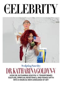 Dr. Katharina Goldyn-V: How Dr. Katharina Goldyn-V. Transformed Solitude, Spiritual Resistance, and Female Myth into a Radical New Language of Art cover