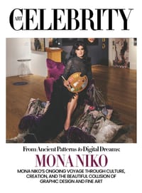 Mona Niko: Mona Niko's ongoing voyage through culture, creation, and the beautiful collision of graphic design and fine art cover