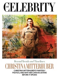 Christina Mitterhuber: Christina Mitterhuber's Painterly Poetics, and Why Her Canvas Listens Before It Speaks cover