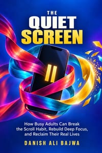 The Quiet Screen: How Busy Adults Can Break the Scroll Habit, Rebuild Deep Focus, and Reclaim Their Real Lives cover