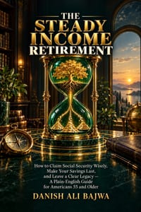 The Steady Income Retirement: How to Claim Social Security Wisely, Make Your Savings Last, and Leave a Clear Legacy - A Plain-English Guide for Americ cover