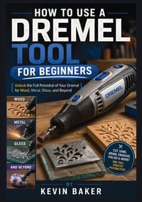 How to Use a Dremel Tool for Beginners: Unlock the Full Potential of Your Dremel for Wood, Metal, Glass, and Beyond cover