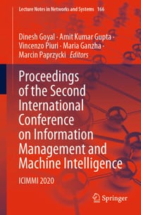 Proceedings of the Second International Conference on Information Management and Machine Intelligence: ICIMMI 2020 cover