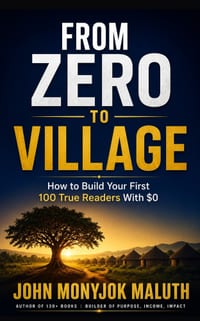 From Zero to Village: How to Get Your First 100 Readers With $0 cover