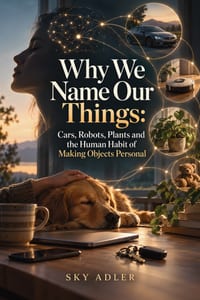 Why We Name Our Things: Cars, Robots, Plants and the Human Habit of Making Objects Personal cover