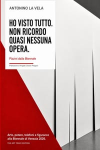 Ho visto tutto. Non ricordo quasi nessuna opera.: Pizzini dalla Biennale cover