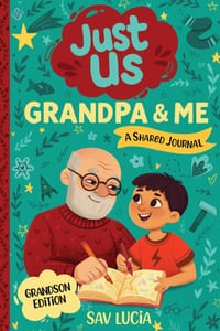 Grandpa & Me: A Guided Journal for Grandpas and Grandsons to Share, Play and Connect cover