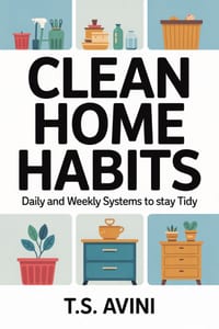 Clean Home Habits: Daily and Weekly Systems to Stay Tidy cover