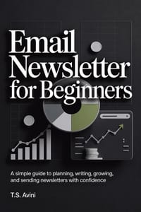Email Newsletter for Beginners: A simple guide to planning, writing, growing, and sending newsletters with confidence cover