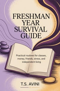 Freshman Year Survival Guide: Practical routines for classes, money, friends, stress, and independent living cover