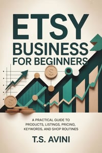 Etsy Business for Beginners: A practical guide to products, listings, pricing, keywords, and shop routines cover