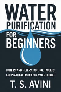 Water Purification for Beginners: Understand filters, boiling, tablets, and practical emergency water choices cover