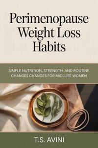 Perimenopause Weight Loss Habits: Simple nutrition, strength, and routine changes for midlife women cover
