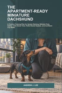 The Apartment-Ready Miniature Dachshund: A Positive Training Plan for Quieter Barking, Reliable Potty Habits, Calm Alone Time, Polite Shared Spaces, a cover