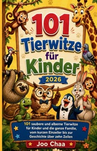 101 Tierwitze für Kinder 2026: 101 saubere und alberne Tierwitze für Kinder und die ganze Familie, vom kurzen Einzeiler bis zur Geschichte über zehn Z cover