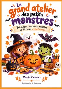 Le grand atelier des petits monstres: Bricolages, costumes, recettes horribles et histoires qui font peur... juste ce qu'il faut ! cover