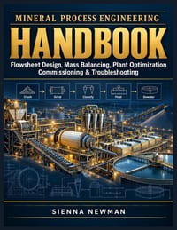 Mineral Process Engineering Handbook: Flowsheet Design, Mass Balancing, Plant Optimization, Commissioning & Troubleshooting cover