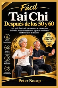 SILLA DE TAI CHI Después de los 50 y 60 años: Una guía ilustrada para moverse con menos esfuerzo, mantenerse fuerte y ganar confianza sin tener que ti cover